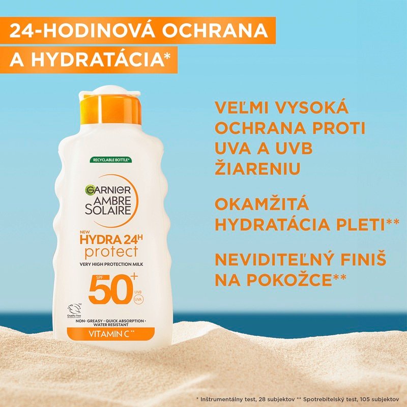 Hydra24h Protect ochranné opaľovacie mlieko proti UV žiareniu s veľmi vysokou ochranou SPF 50 - 6